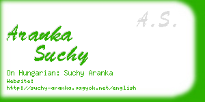 aranka suchy business card